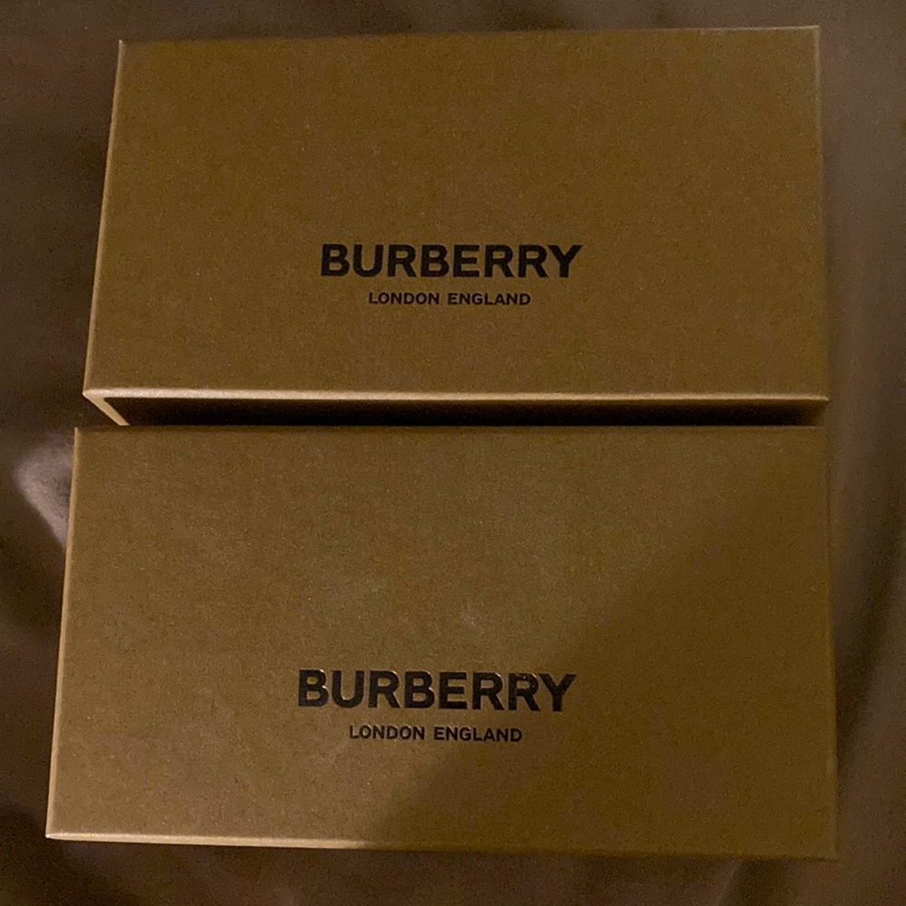 2 Burberry Boxes
